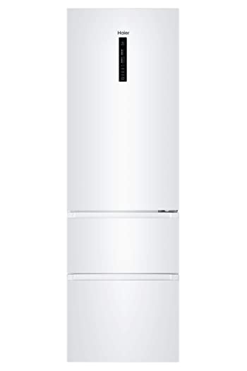 Haier HTR3619ENPW – Frigorífico combi no frost; 348l; Motor inverter; My Zone; Altura 1;9m; Cajones Easy Access; 37dba; Blanco; Clase E