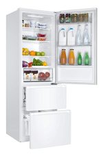 Haier HTR3619ENPW – Frigorífico combi no frost; 348l; Motor inverter; My Zone; Altura 1;9m; Cajones Easy Access; 37dba; Blanco; Clase E – Image 4
