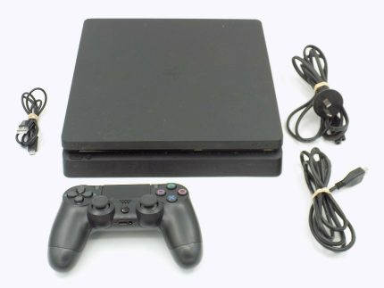 Consola Playstation 4 PS4 Slim + Mando + HDMI + cables de alimentación y carga